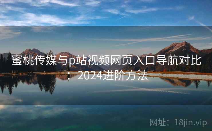 蜜桃传媒与p站视频网页入口导航对比：2024进阶方法